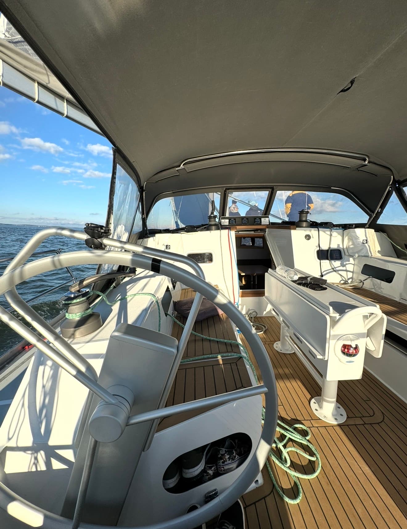 Vue depuis le bateau